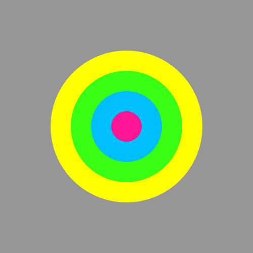 Neon circles
